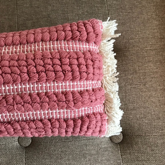 Opalhouse™ for Target. Pink Lumbar Throw Pillow. - Picture 3 of 8